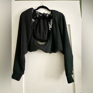 Married To The Mob NY - Bolero Jacket Open Back